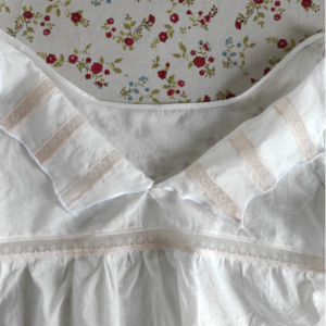 fertig versäuberter Rückenausschnitt