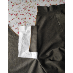 5-Bahnen-Rock Edwardianisch Nähanleitung - Tasche an Rock nähen