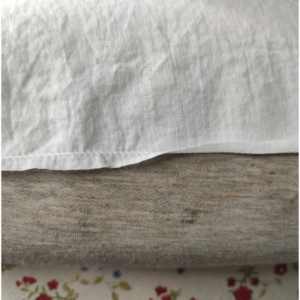 Damen Unterhemd nähen um 1900 - Saum umnähen