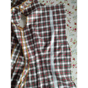 Viktorianische Bluse nähen 1896 - Knopfleiste mit Vlieseline verstärken