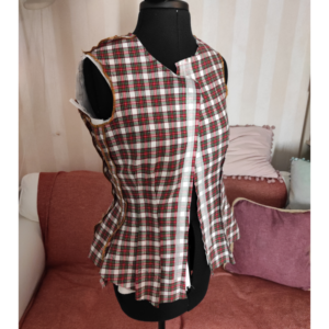 Viktorianische Bluse nähen 1896