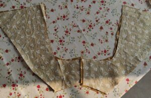 Kragen zusammennähen