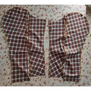 Viktorianische Bluse nähen 1896 - Ärmel zusammennähen