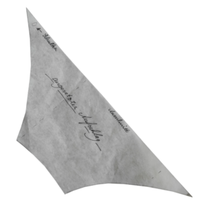 Damen Unterhemd nähen um 1900 - Schnittmuster Aufschlag