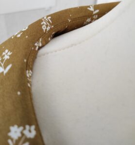 Detailaufnahme Kragen