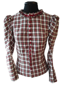 Vorderseite der Bluse