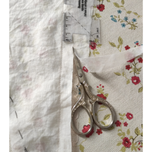 Damen Unterhemd nähen um 1900 - Nahtzugabe auf 1 cm einkürzen