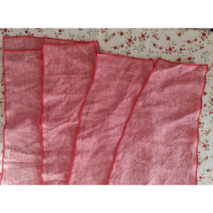 7-Bahnen-Rock 1902 nähen - alle Rockbahnen mit Overlock versäubern