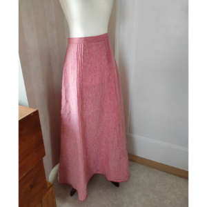 7-Bahnen-Rock 1902 nähen - fertiger Rockbund