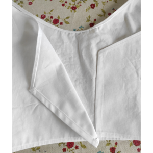 Vintage BH selber nähen - Tunnelzug nähen an Vorderseite