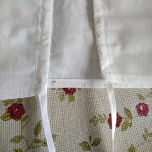 Band durch Tunnelzug ziehen