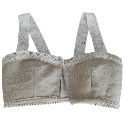 Blog Beitragsbild - Bustier nähen ohne Schnittmuster