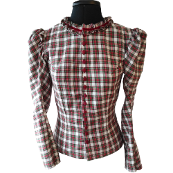 Blog Beitragsbild - Historische Bluse für den Alltag nähen