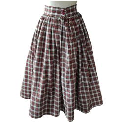 Rock mit Cartridge Falten nähen