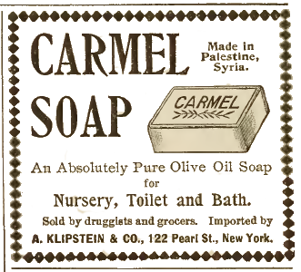 Seifenwerbung von 1800