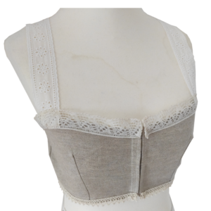 Bustier nähen ohne Schnittmuster - fertiges Bustier