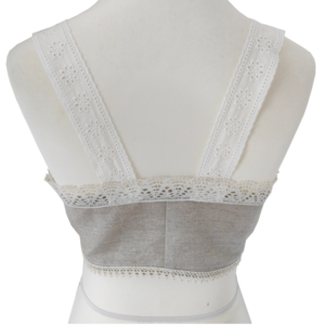 Bustier nähen ohne Schnittmuster - fertiges Bustier hinten