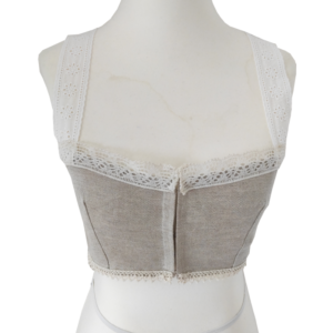 Bustier nähen ohne Schnittmuster - fertiges Bustier