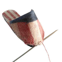 Kappe an Sohle nähen