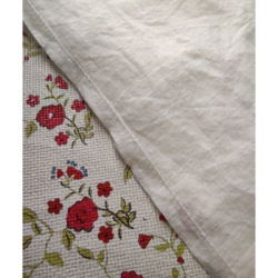 Historisches Unterhemd mit schmalen Biesen - Hilfsnaht am Saum nähen