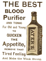 Apothekerflasche Blut