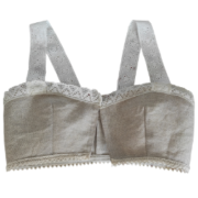 Blog Beitragsbild - Bustier nähen ohne Schnittmuster