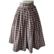 Rock mit Cartridge Falten nähen