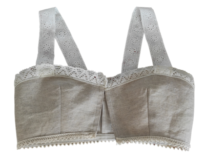 Bustier nähen ohne Schnittmuster - fertiges Bustier