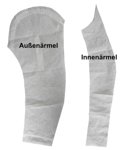 Historischen Ärmel anpassen und nähen - Schnittmuster Ärmel