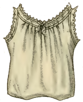 Zeichnung Unterhemd von 1898
